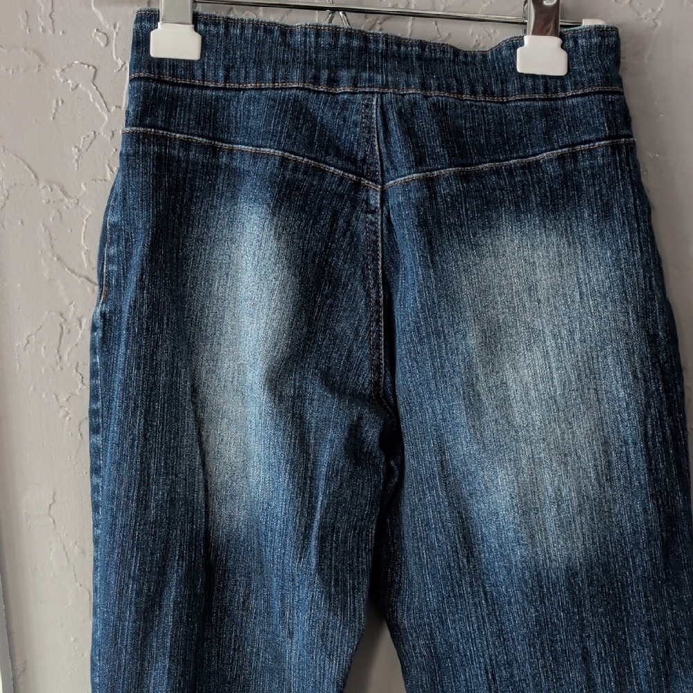 Girls Joe Boxer Blue Flared Jeans 14S - Picture 5 of 7